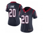 Women Nike Houston Texans #20 Jeremy Lane Navy Blue Team Color Vapor Untouchable Limited Player NFL Jersey