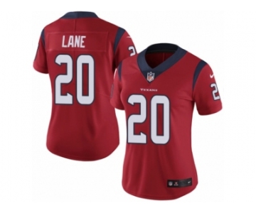 Women Nike Houston Texans #20 Jeremy Lane Red Alternate Vapor Untouchable Limited Player NFL Jersey