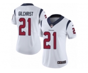 Women Nike Houston Texans #21 Marcus Gilchrist White Vapor Untouchable Limited Player NFL Jersey