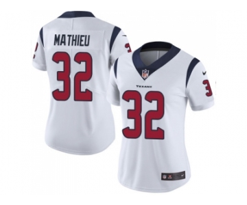 Women Nike Houston Texans #32 Tyrann Mathieu White Stitched NFL Vapor Untouchable Limited Jersey