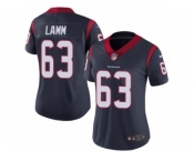 Women Nike Houston Texans #63 Kendall Lamm Navy Blue Team Color Vapor Untouchable Limited Player NFL Jersey