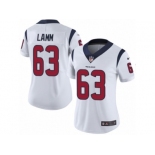 Women Nike Houston Texans #63 Kendall Lamm White Vapor Untouchable Limited Player NFL Jersey