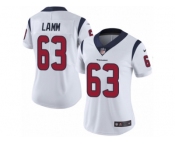 Women Nike Houston Texans #63 Kendall Lamm White Vapor Untouchable Limited Player NFL Jersey