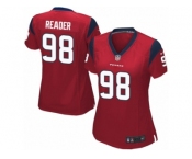 Women Nike Houston Texans #98 D.J. Reader Game Red Alternate NFL Jersey