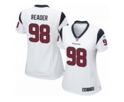 Women Nike Houston Texans #98 D.J. Reader Game White NFL Jersey