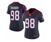 Women Nike Houston Texans #98 D.J. Reader Navy Blue Team Color Vapor Untouchable Limited Player NFL Jersey