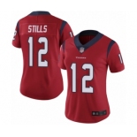 Women's Houston Texans #12 Kenny Stills Red Alternate Vapor Untouchable Limited Player Football Jersey