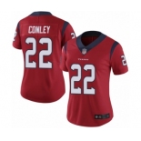 Women's Houston Texans #22 Gareon Conley Red Alternate Vapor Untouchable Limited Player Football Jersey