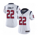 Women's Houston Texans #22 Gareon Conley White Vapor Untouchable Limited Player Football Jersey