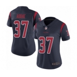 Women's Houston Texans #37 Jahleel Addae Limited Navy Blue Rush Vapor Untouchable Football Jersey