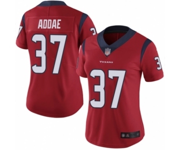 Women's Houston Texans #37 Jahleel Addae Red Alternate Vapor Untouchable Limited Player Football Jersey