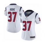 Women's Houston Texans #37 Jahleel Addae White Vapor Untouchable Limited Player Football Jersey