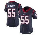 Women's Houston Texans #55 Danielle Hunter Navy Vapor Untouchable Limited Stitched Jersey