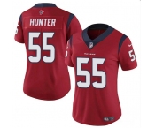 Women's Houston Texans #55 Danielle Hunter Red Vapor Untouchable Limited Stitched Jersey