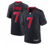 Women's Houston Texans #7 C.J. Stroud Navy 2024 2nd Alternate F.U.S.E Vapor Football Stitched Jersey1