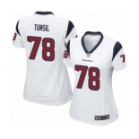 Women's Houston Texans #78 Laremy Tunsil Game White Football Jersey