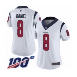 Women's Houston Texans #8 Trevor Daniel White Vapor Untouchable Limited Player 100th Season Football Jersey