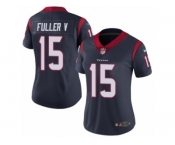 Women's Nike Houston Texans #15 Will Fuller V Vapor Untouchable Limited Navy Blue Team Color NFL Jersey