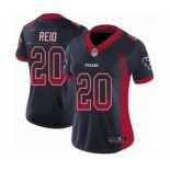 Women's Nike Houston Texans #20 Justin Reid Limited Navy Blue Rush Drift Fashion NFL Jersey