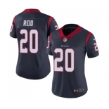 Women's Nike Houston Texans #20 Justin Reid Navy Blue Team Color Vapor Untouchable Elite Player NFL Jersey