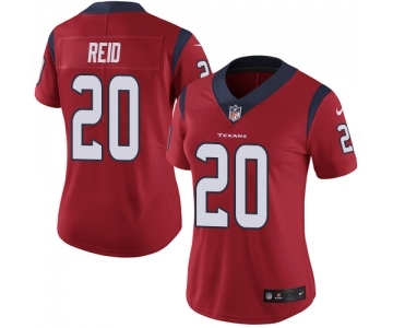 Women's Nike Houston Texans #20 Justin Reid Red Alternate Vapor Untouchable Elite Player NFL Jersey