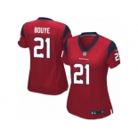 Women's Nike Houston Texans #21 A.J. Bouye Limited Red Alternate NFL Jersey