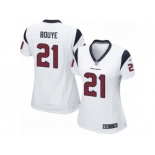 Women's Nike Houston Texans #21 A.J. Bouye Limited White NFL Jersey