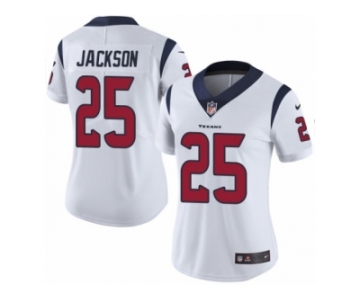 Women's Nike Houston Texans #25 Kareem Jackson Vapor Untouchable Limited White NFL Jersey