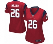 Women's Nike Houston Texans #26 Lamar Miller Game Red Alternate NFL Jersey