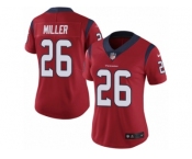 Women's Nike Houston Texans #26 Lamar Miller Vapor Untouchable Limited Red Alternate NFL Jersey