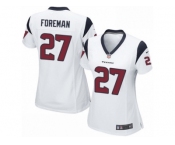 Women's Nike Houston Texans #27 D'Onta Foreman Limited White NFL Jersey