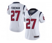 Women's Nike Houston Texans #27 D'Onta Foreman Vapor Untouchable Limited White NFL Jersey