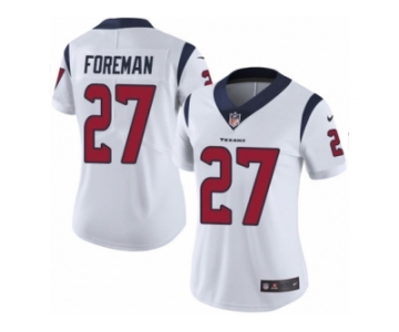 Women's Nike Houston Texans #27 D'Onta Foreman Vapor Untouchable Limited White NFL Jersey