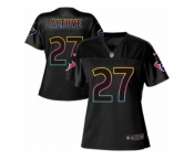 Women's Nike Houston Texans #27 Jose Altuve Game Black Fashion NFL Jersey