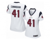 Women's Nike Houston Texans #41 Zach Cunningham Limited White NFL Jersey