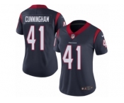 Women's Nike Houston Texans #41 Zach Cunningham Vapor Untouchable Limited Navy Blue Team Color NFL Jersey