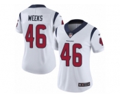 Women's Nike Houston Texans #46 Jon Weeks Vapor Untouchable Limited White NFL Jersey