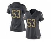 Women's Nike Houston Texans #53 Max Bullough Limited Black 2016 Salute to Service NFL Jersey