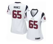 Women's Nike Houston Texans #65 Greg Mancz Limited White NFL Jersey