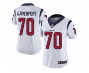 Women's Nike Houston Texans #70 Julien Davenport Vapor Untouchable Limited White NFL Jersey