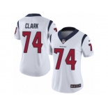 Women's Nike Houston Texans #74 Chris Clark Vapor Untouchable Limited White NFL Jersey