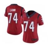 Women's Nike Houston Texans #74 Kendall Lamm Red Alternate Vapor Untouchable Elite Player NFL Jersey