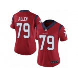 Women's Nike Houston Texans #79 Jeff Allen Vapor Untouchable Limited Red Alternate NFL Jersey