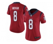 Women's Nike Houston Texans #8 Nick Novak Vapor Untouchable Limited Red Alternate NFL Jersey