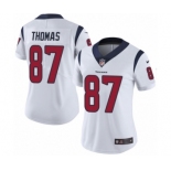 Women's Nike Houston Texans #87 Demaryius Thomas White Vapor Untouchable Limited Player NFL Jersey