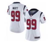 Women's Nike Houston Texans #99 J.J. Watt Vapor Untouchable Limited White NFL Jersey