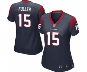 Women's Nike Texans #15 Will Fuller Navy Blue Team Color Stitched NFL Jersey