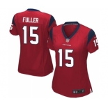 Women's Nike Texans #15 Will Fuller Red Alternate Stitched NFL Jersey