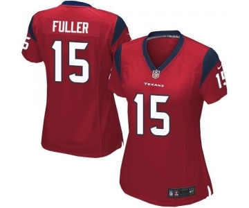 Women's Nike Texans #15 Will Fuller Red Alternate Stitched NFL Jersey