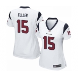 Women's Nike Texans #15 Will Fuller White Stitched NFL Jersey